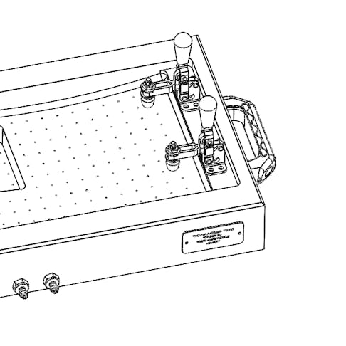 Drawing of an aerospace part