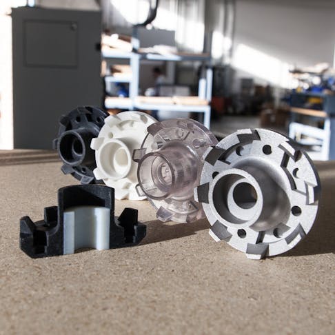 a collection of 3D Printed Parts