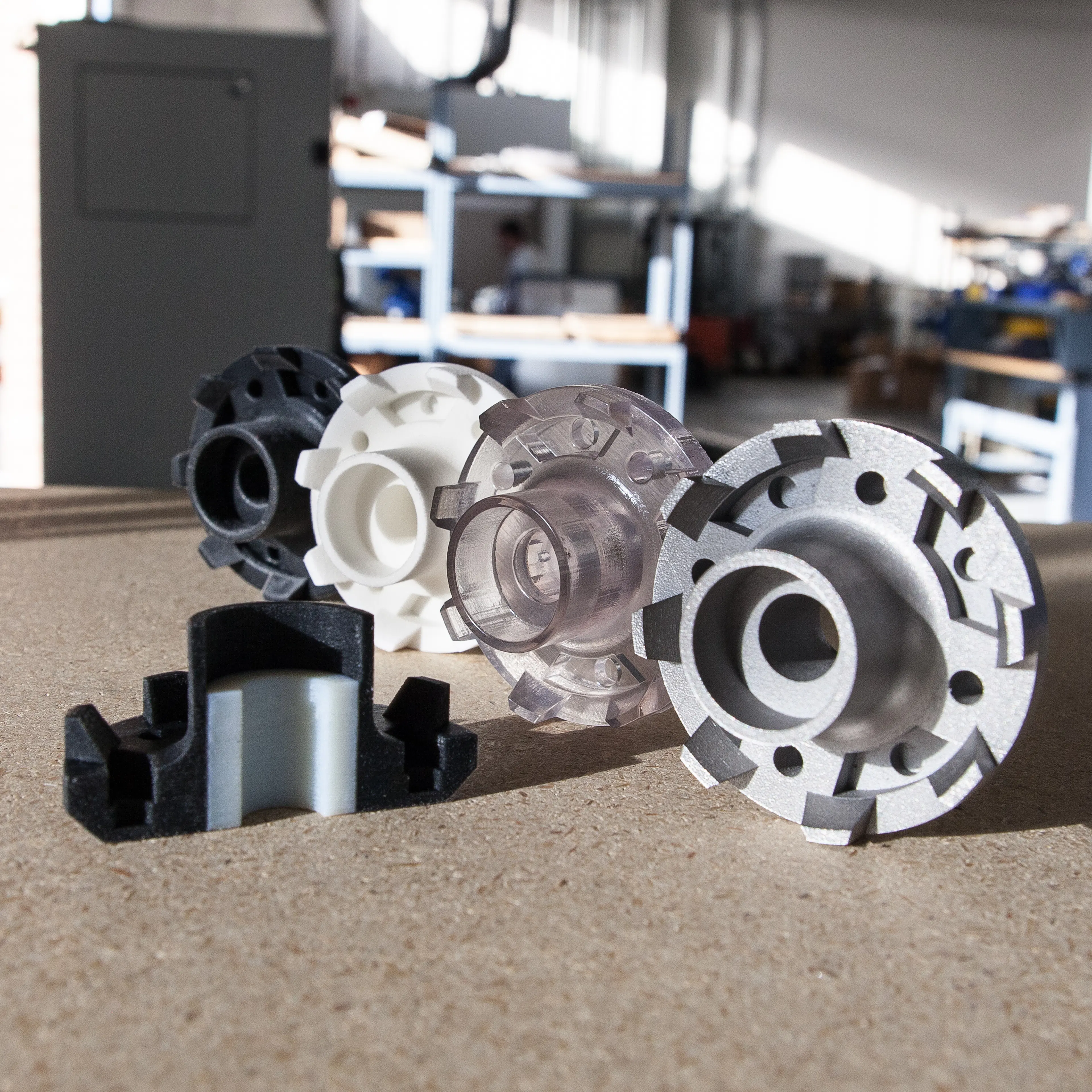 a collection of 3D Printed Parts