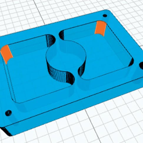 part rendering with internal corner radii