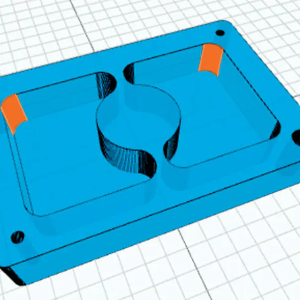 part rendering with internal corner radii