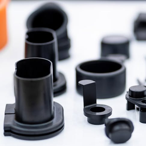 Injection molded parts. Image Credit: oYOo/Shutterstock.com