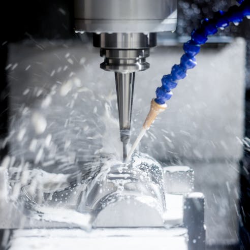 High precision CNC machining. Image Credit: Shutterstock.com/oYOo