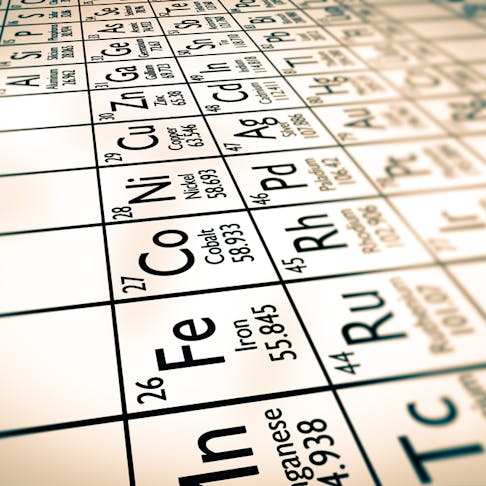 Transition metals. Image Credit: Shutterstock.com/Antoine2K