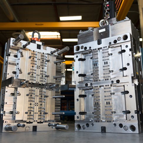 Metal injection molding used for a valve gate. Image Credit: Shutterstock.com/Rogue Ace Photography
