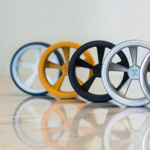 3D printed wheels