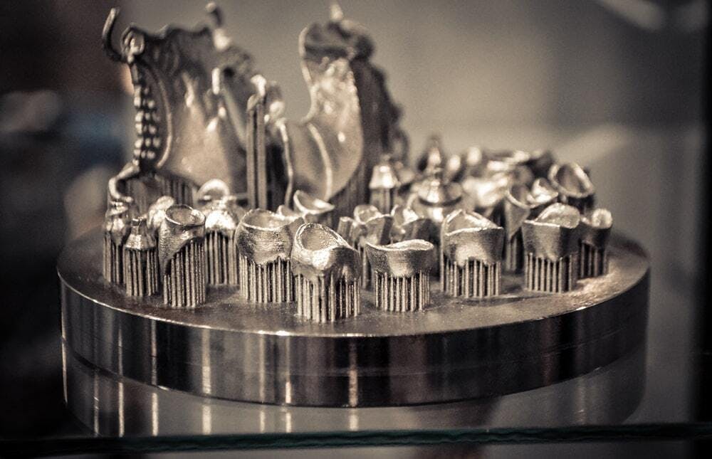 metal 3d printed object