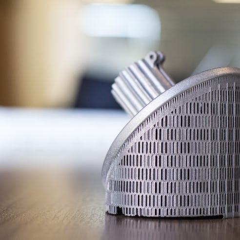 3D Printed Part with Metal Support Structure Bellevue, Washington
