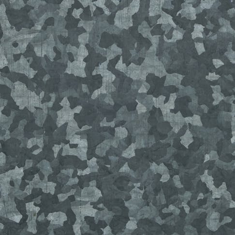 Galvanized steel. Image Credit: Shutterstock.com/Dmitriy Prayzel