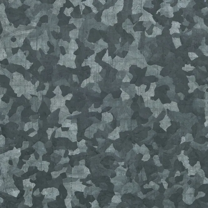 Galvanized steel. Image Credit: Shutterstock.com/Dmitriy Prayzel