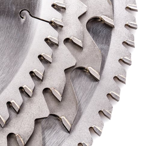 D2 tool steel saw blade. Image Credit: Shutterstock.com/Kucher Serhii