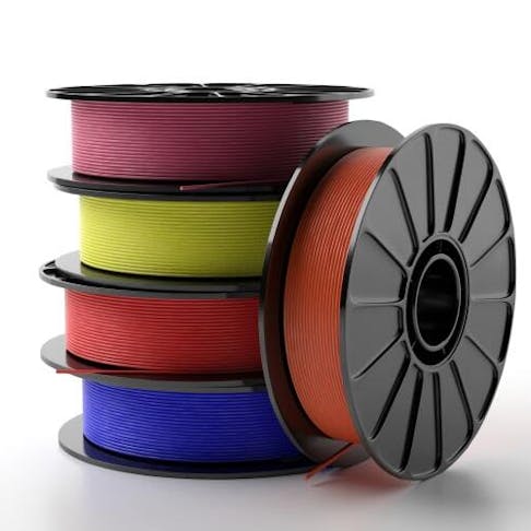 PLA 3D printer filament. Image Credit: Shutterstock.com/rawf8