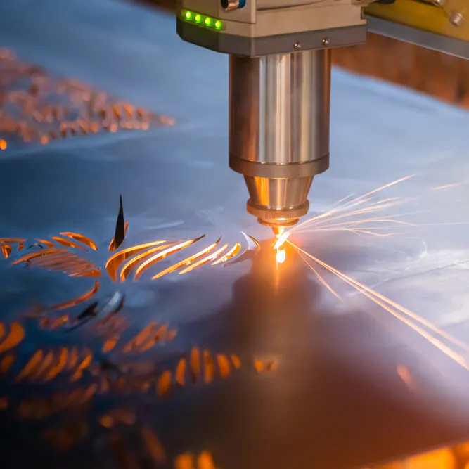 Laser cutting machine. Image Credit: Shutterstock.com/Zyabich