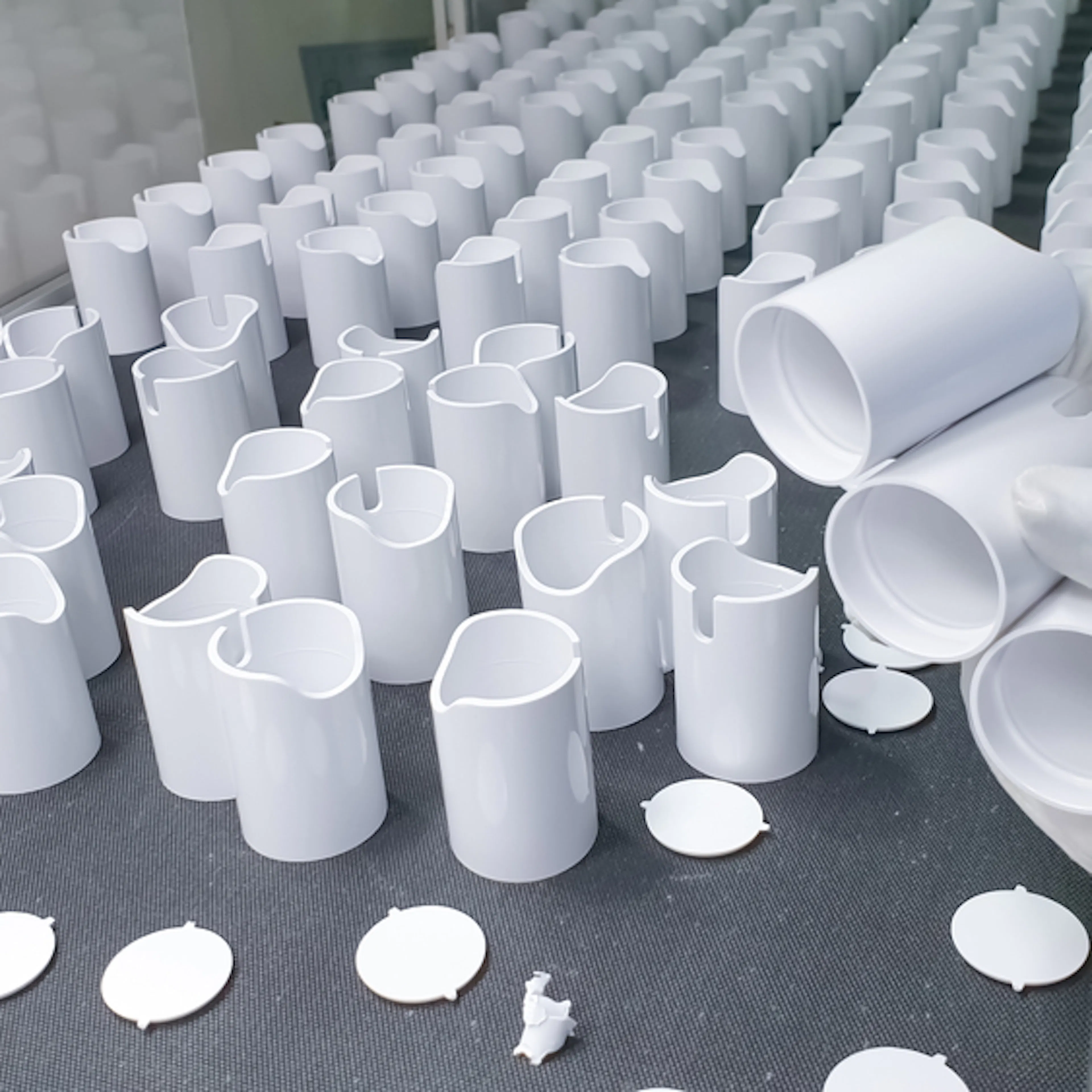 Plastic fabricated parts. Image Credit: Shutterstock.com/yohaken surasak