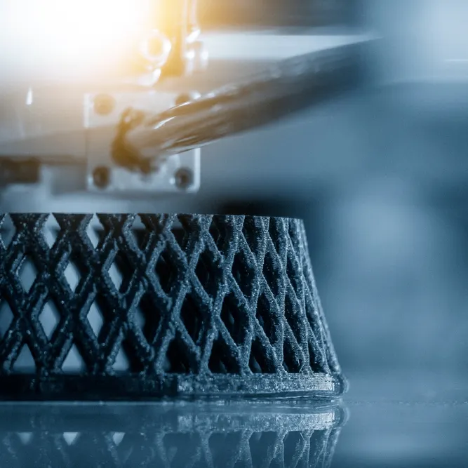 Additive manufacturing. Image Credit: Shutterstock.com/Pixel B