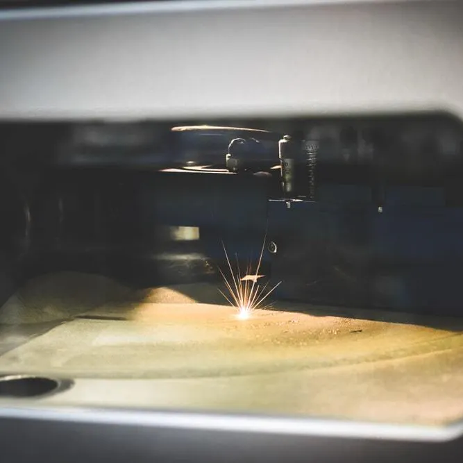Object printed on metal 3d printer. Image Credit: Shutterstock.com/MarinaGrigorivna