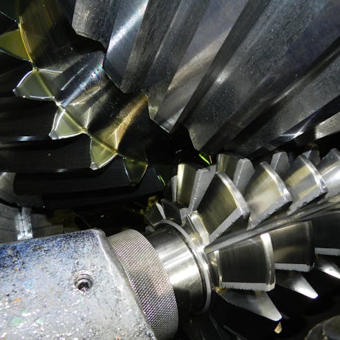Gear hobbing gear. Image Credit: Shutterstock.com/Vladimir Martinov
