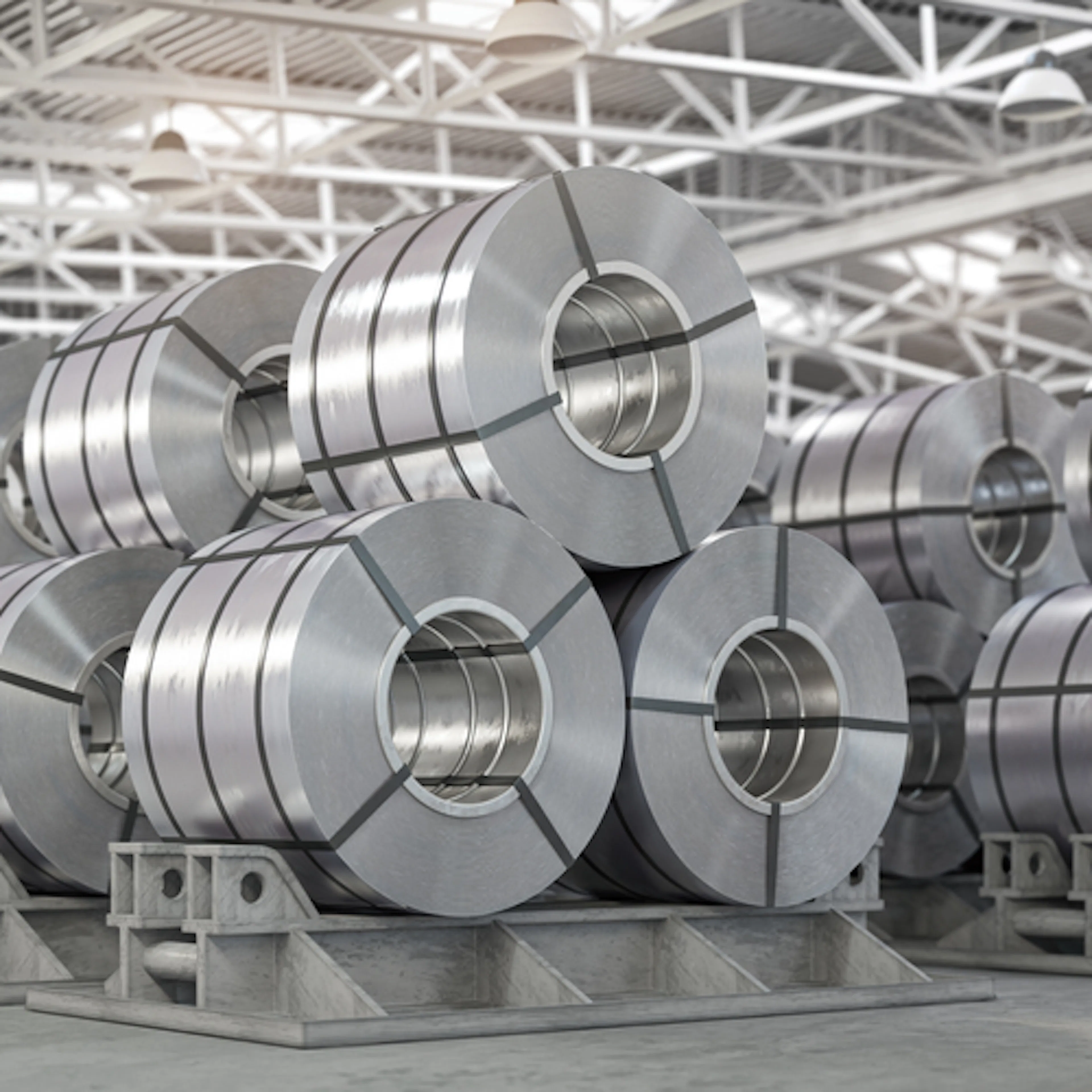 304 rolled steel. Image Credit: Shutterstock.com/Maxx-Studio