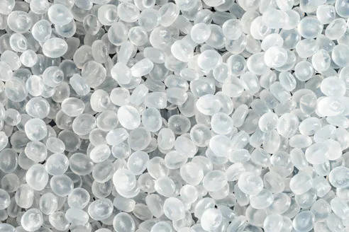 Polyethylene granules. Image Credit: Shutterstock.com/Koray Akar