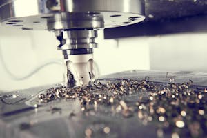 High volume CNC machining. Image Credit: Shutterstock.com/Dmitry Kalinovsky