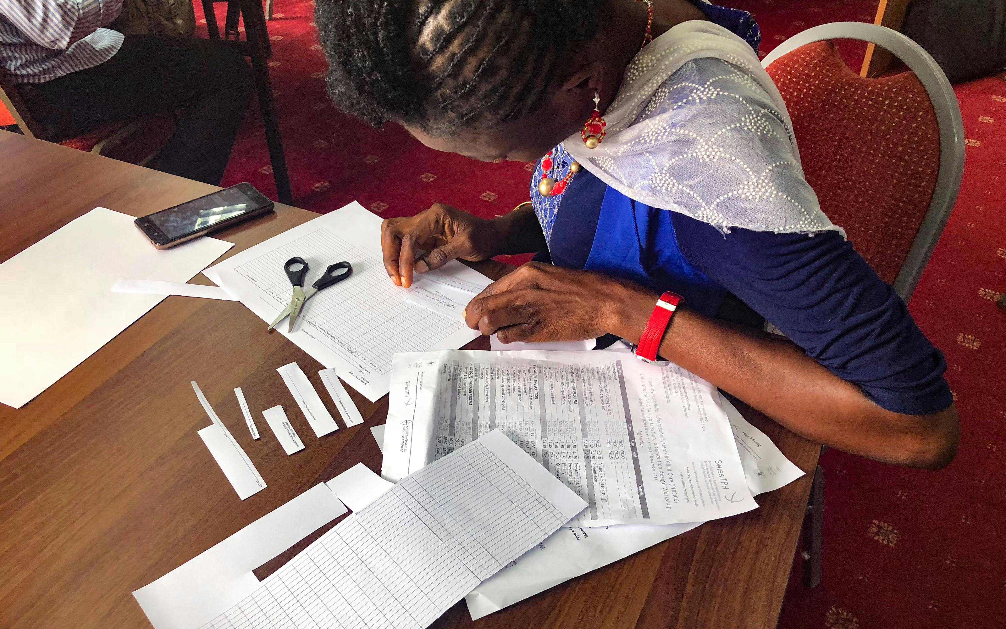 
Help to support the decision-making process and enrich the patient communication of public health workers in Nigeria, Ivory Coast and Mozambique through better designed paper-based information systems.