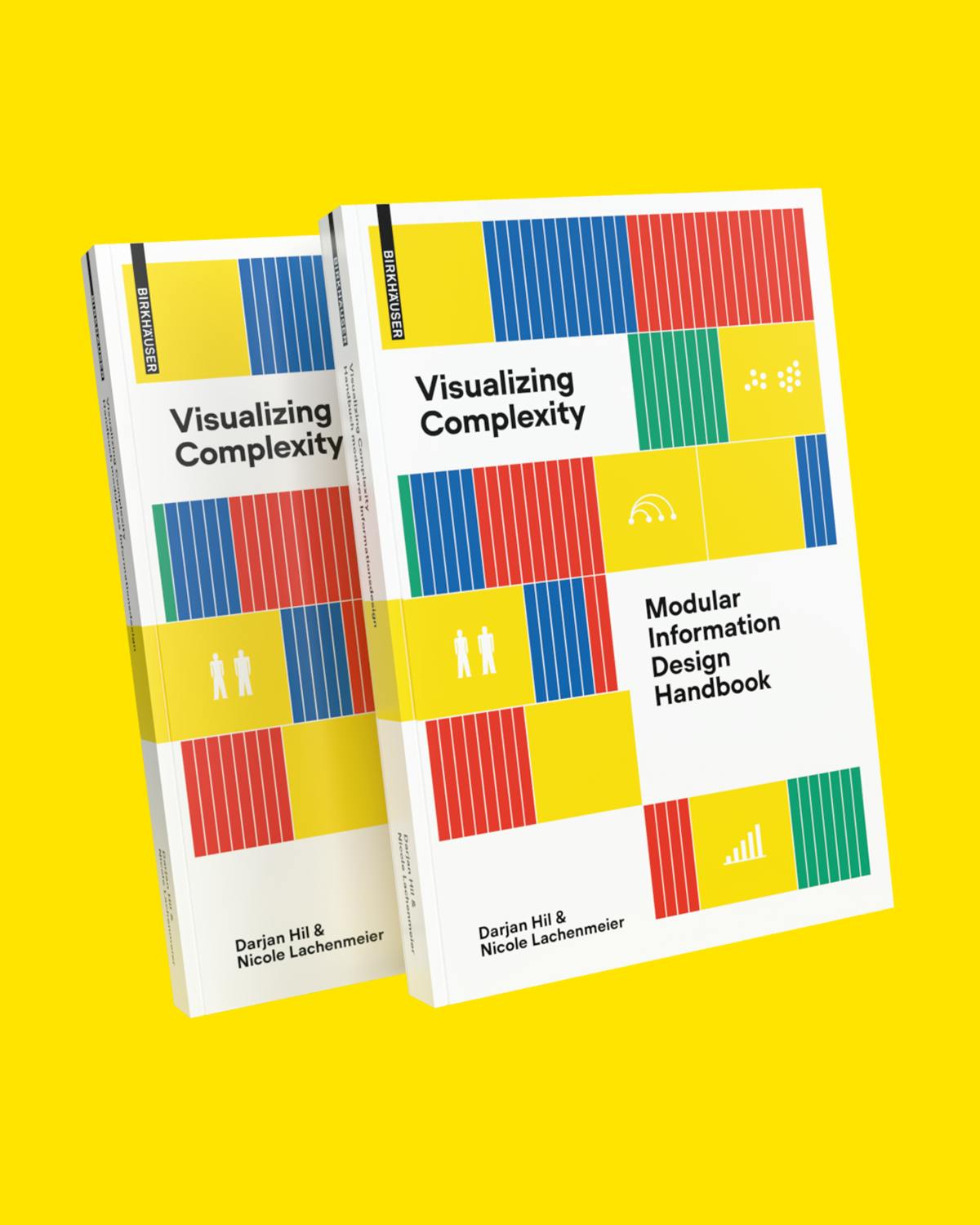 Book cover of "Visualizing complexity – Modular Information Design Handbook" by Superdot Studio
