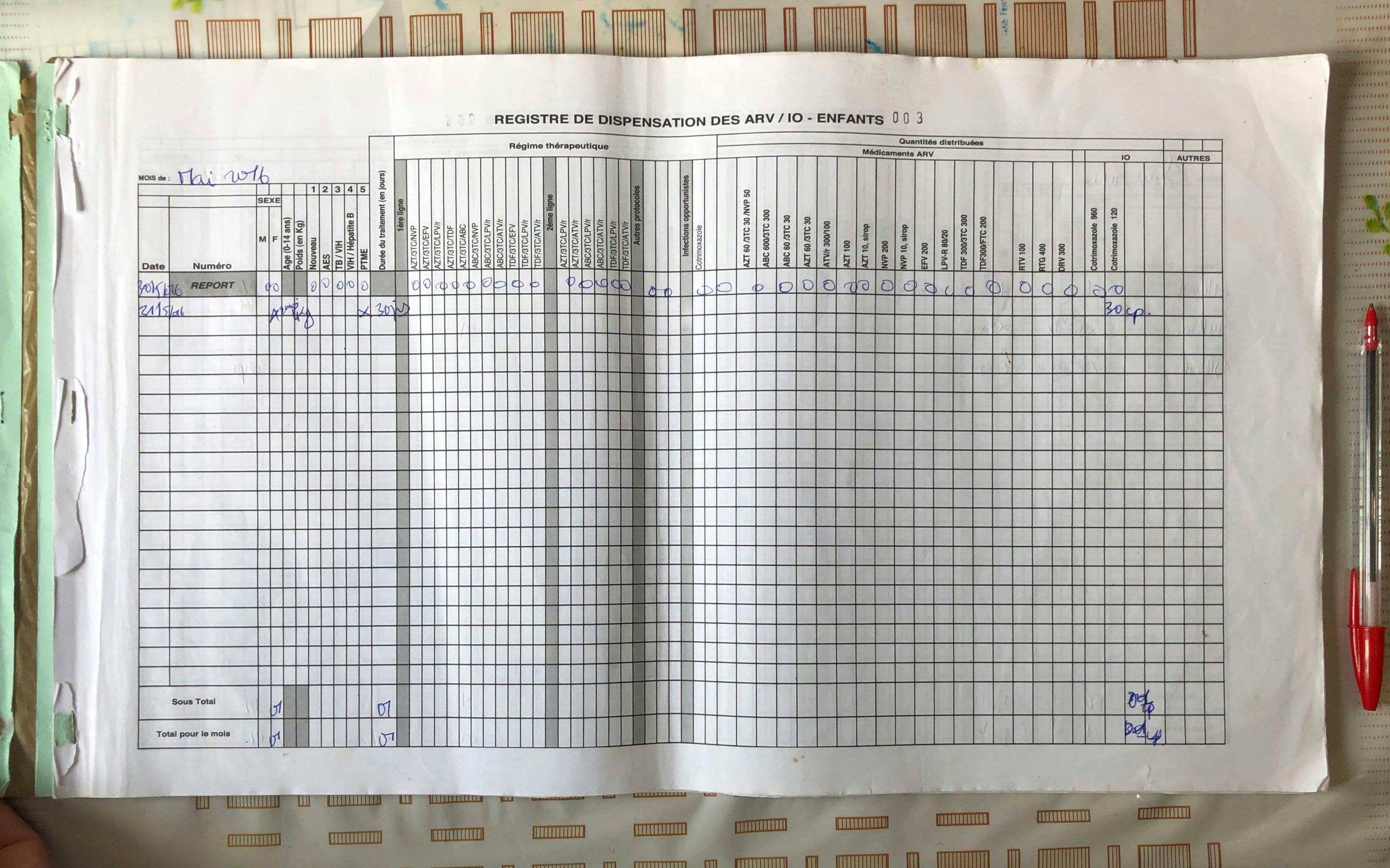 Help to support the decision-making process and enrich the patient communication of public health workers in Nigeria, Ivory Coast and Mozambique through better designed paper-based information systems.