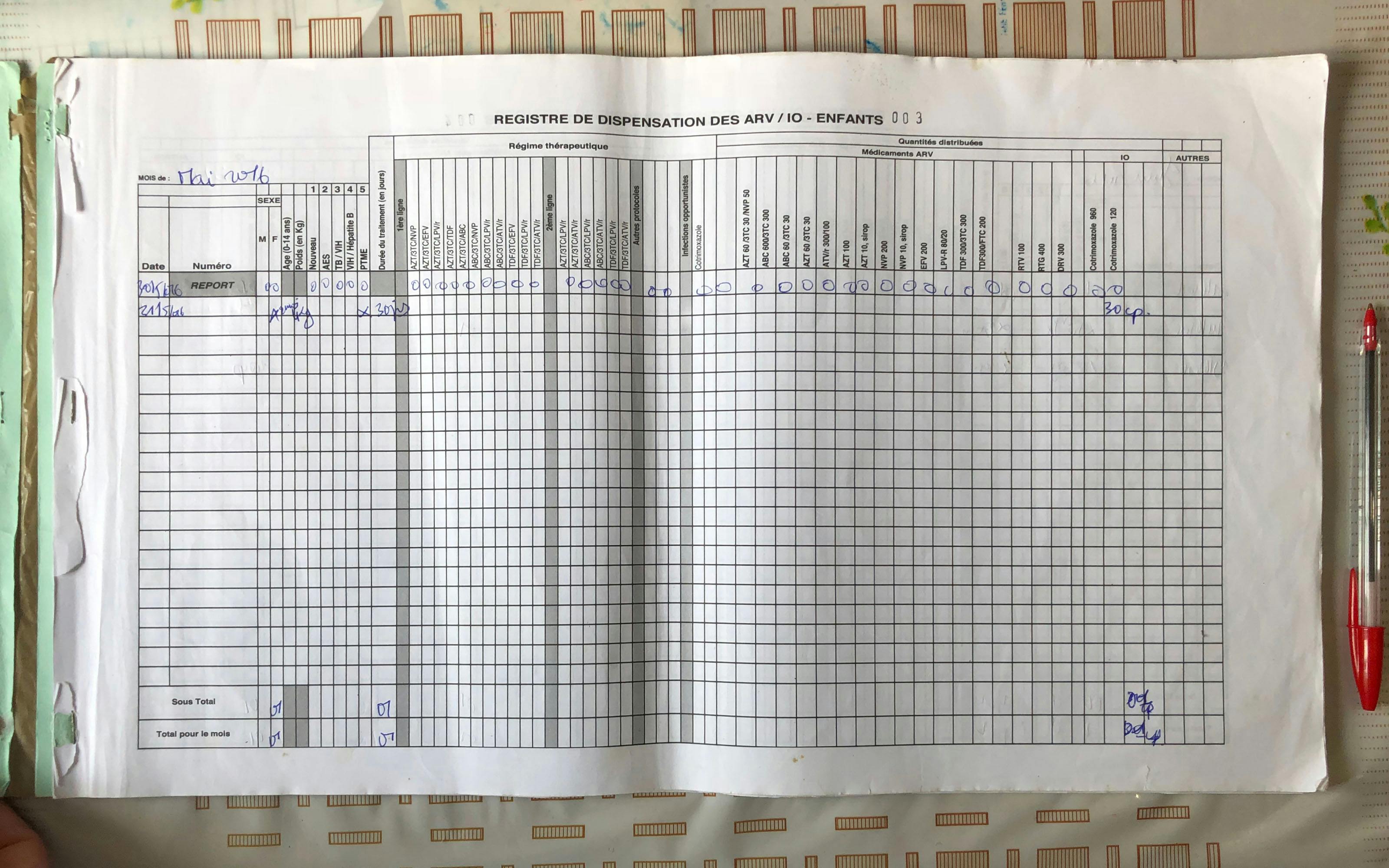 
Help to support the decision-making process and enrich the patient communication of public health workers in Nigeria, Ivory Coast and Mozambique through better designed paper-based information systems.