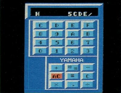 Hexadecimal calculator