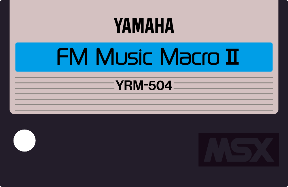 Yamaha YRM51 YRM504 MSX cartridge