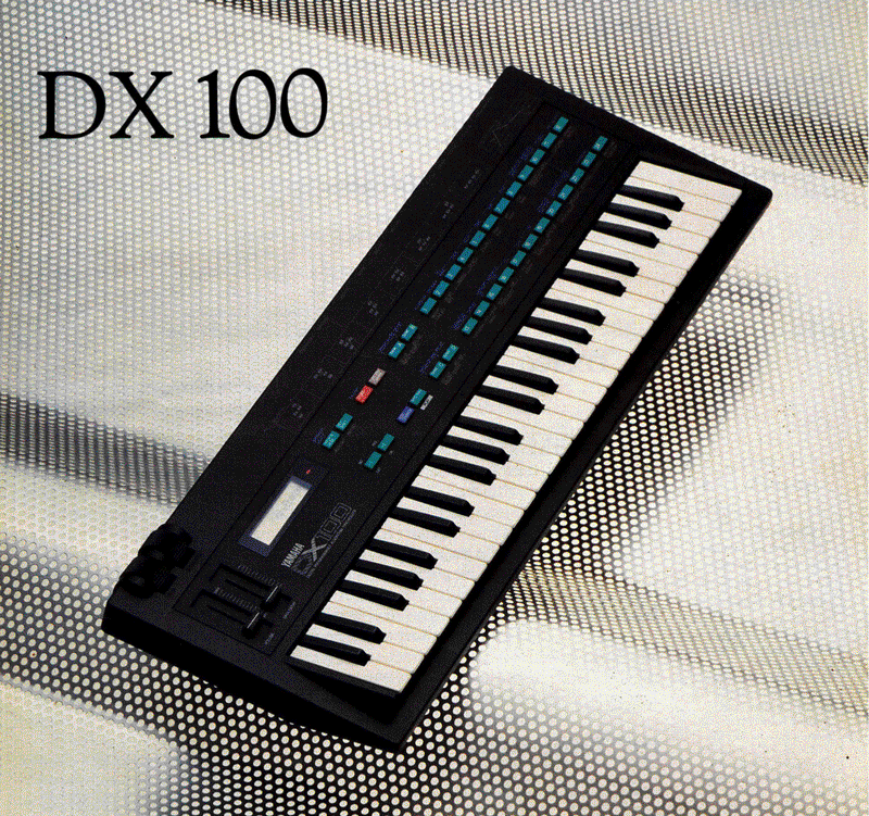 yamaha dx100 keyboard synth