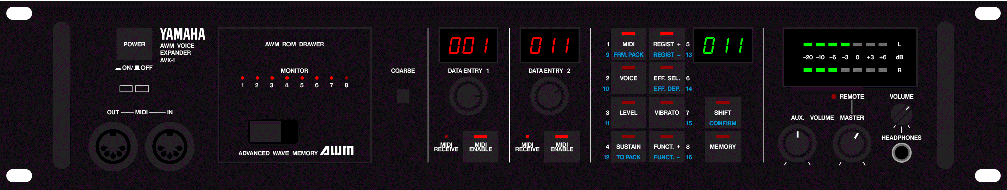 Yamaha AVX1 | Electone | Yamaha black boxes online archive