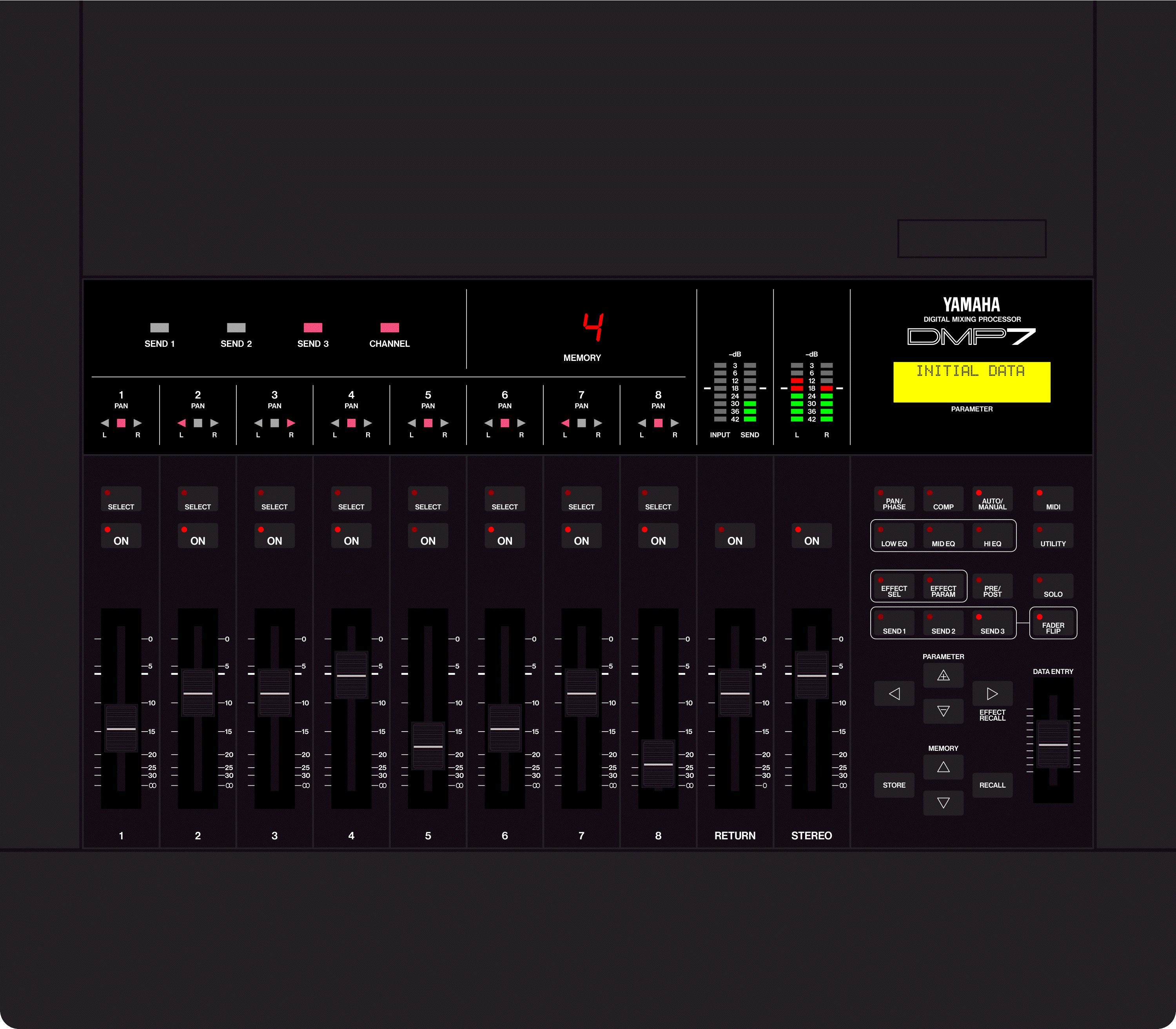 Yamaha DMP7 digital mixer