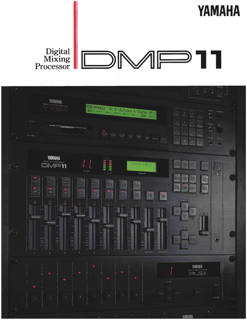 Yamaha DMP11 mixer brochure