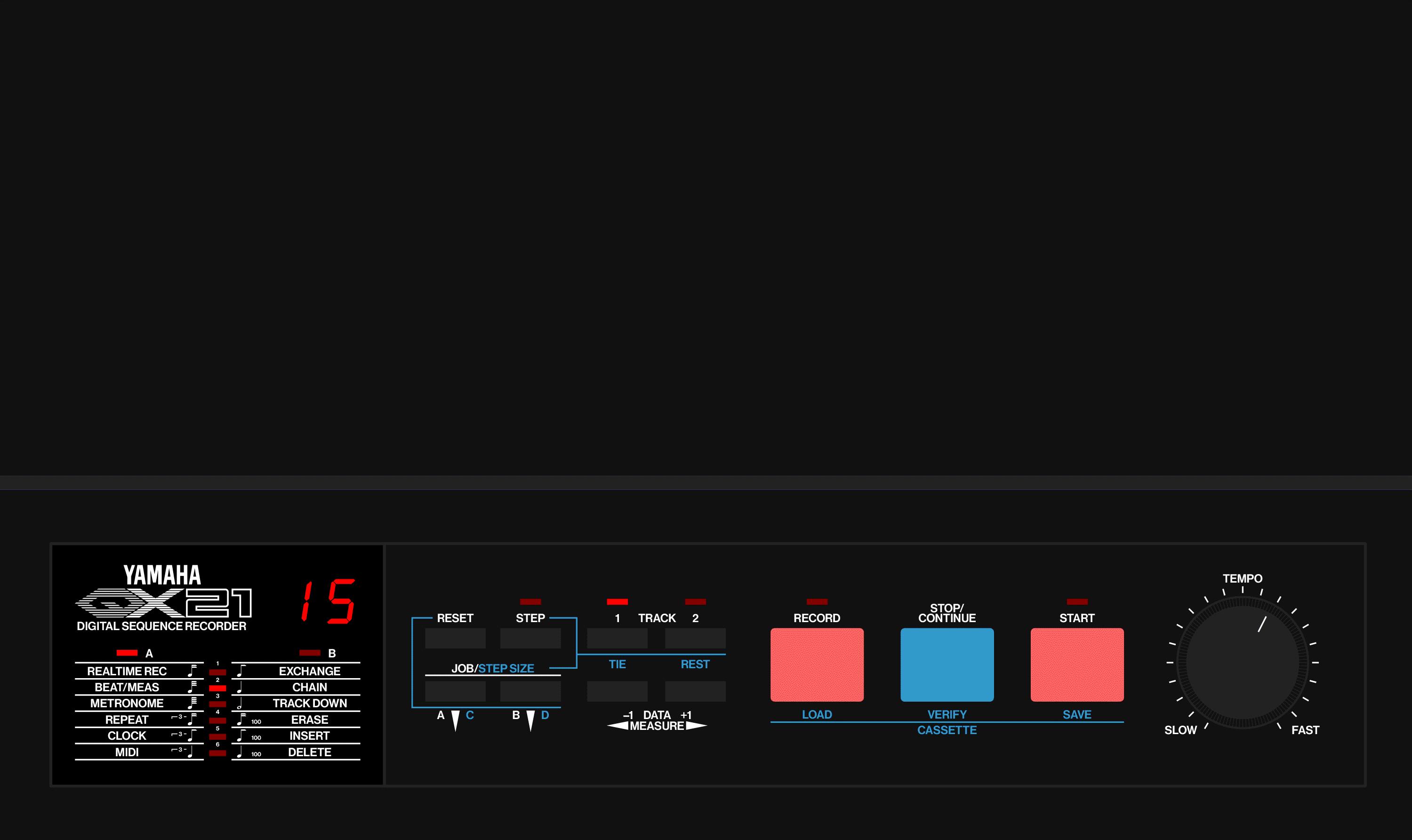 Yamaha QX21 midi sequencer