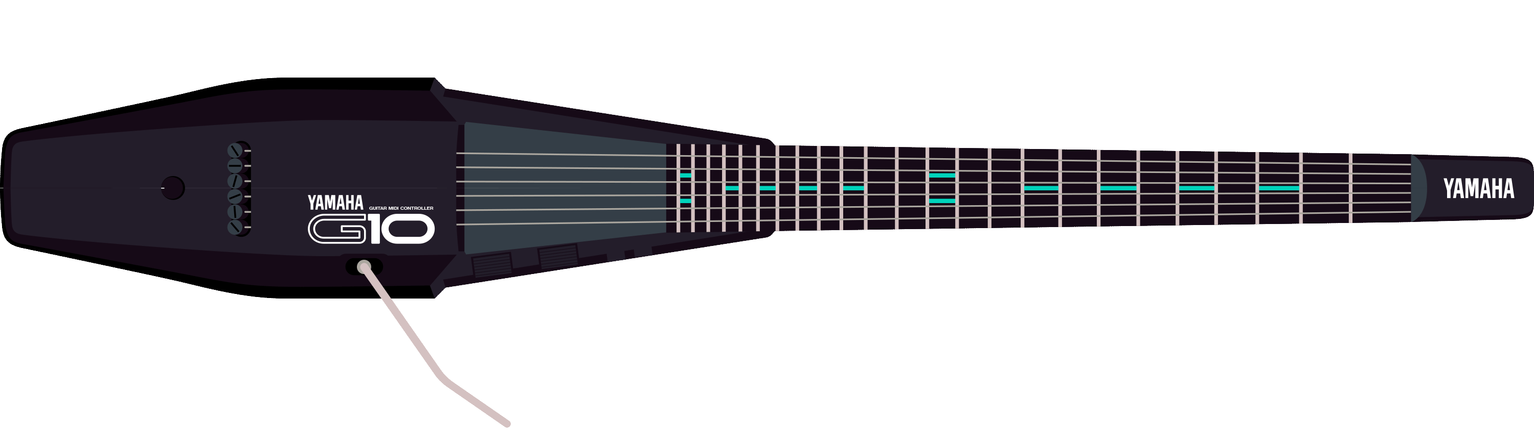 Yamaha G10 MIDI guitar controller