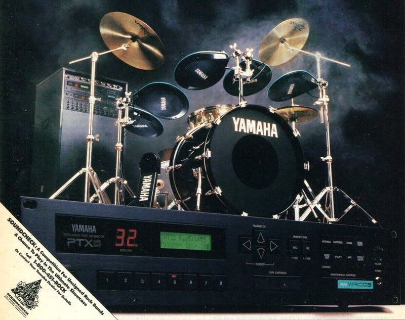 Yamaha PTX8 | Drums | Yamaha black boxes online archive Yamaha PTX8 | Drums | Yamaha black boxes online archive