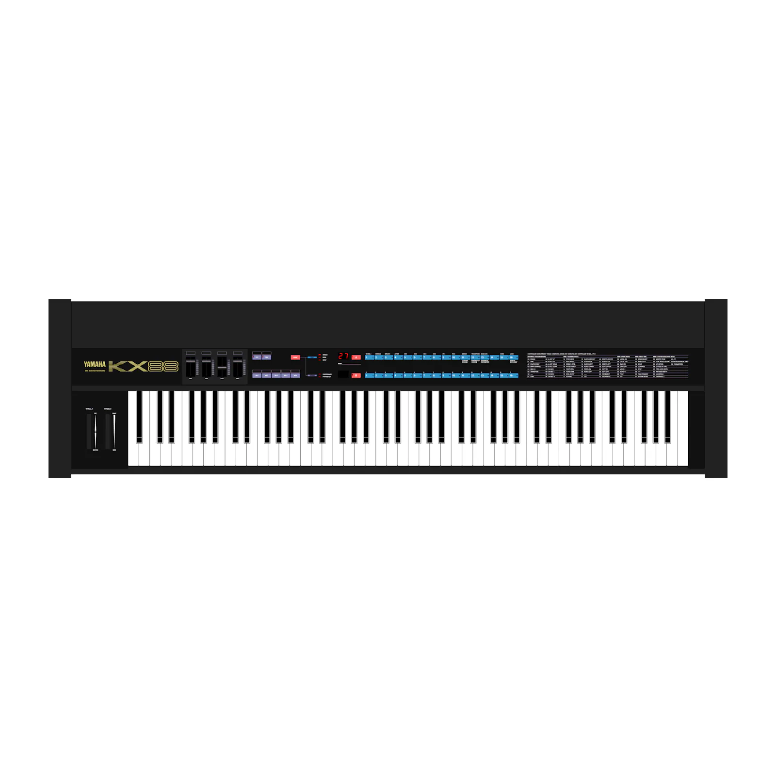 Yamaha KX88 | Controllers | Yamaha black boxes online archive Yamaha KX88 | Controllers | Yamaha black boxes online archive