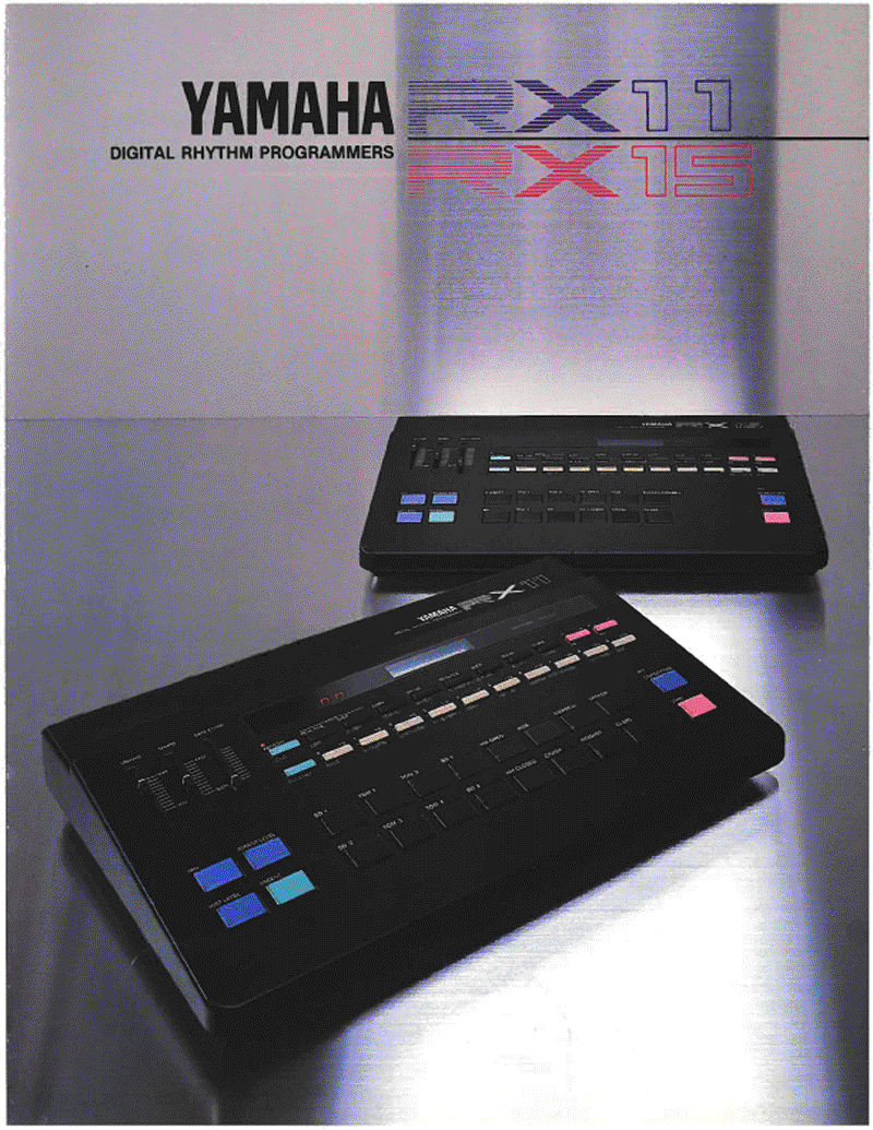 Yamaha RX11 | Drums | Yamaha black boxes online archive