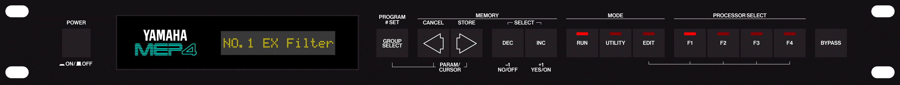 YAMAHA ヤマハ MEP4 MIDI イベントプロセッサー Yamaha MEP4 | Misc. MIDI | Yamaha black boxes online archive