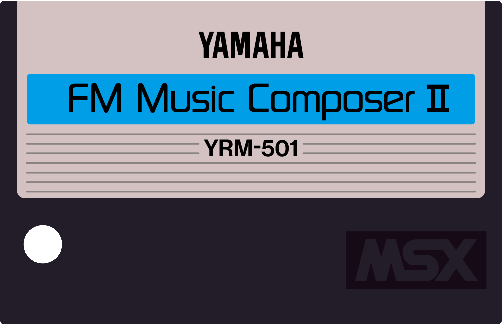 YAMAHA FM Music Composer II YRM-55 動作確認済 Yamaha YRM55 (501) | Software | Yamaha black boxes online