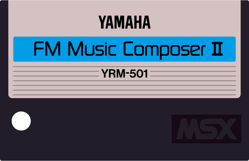 Yamaha YRM5 YRM501 MSX cartridge