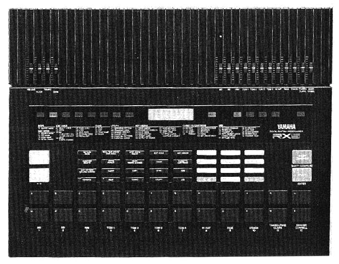 Yamaha RX5 drum machine.