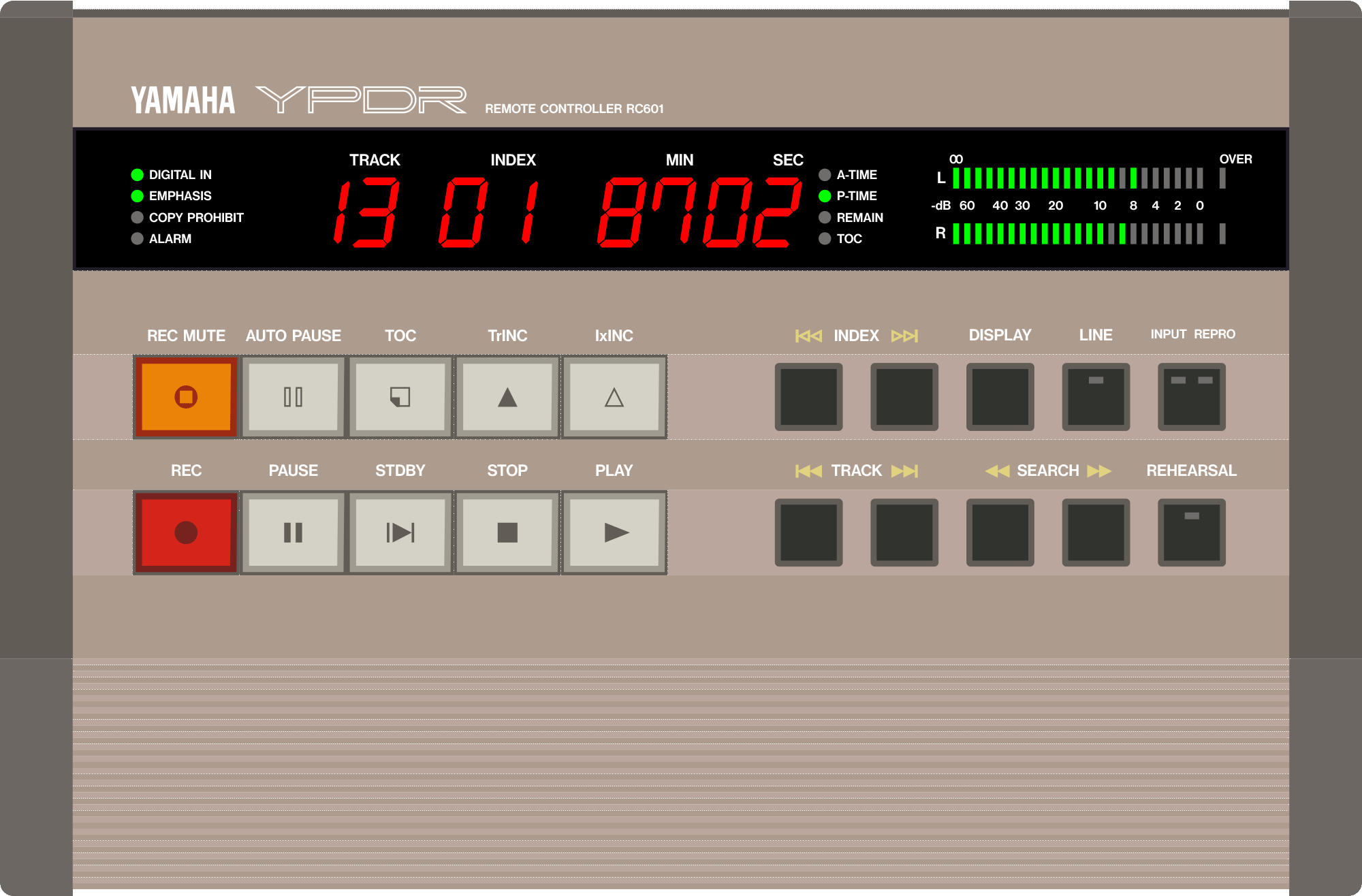 Yamaha RC601 | Recorders | Yamaha black boxes online archive Yamaha RC601 | Recorders | Yamaha black boxes online archive
