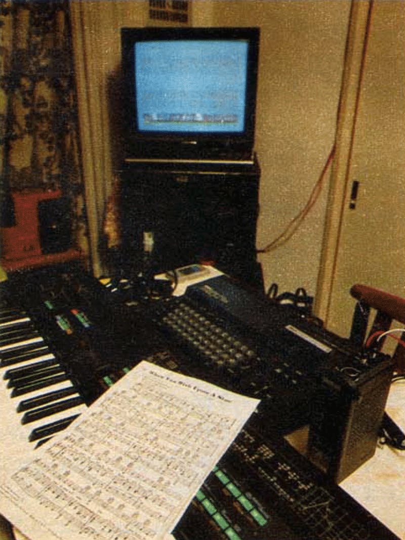 Likely a YRM501 on a YIS604 with a Yamaha DX7