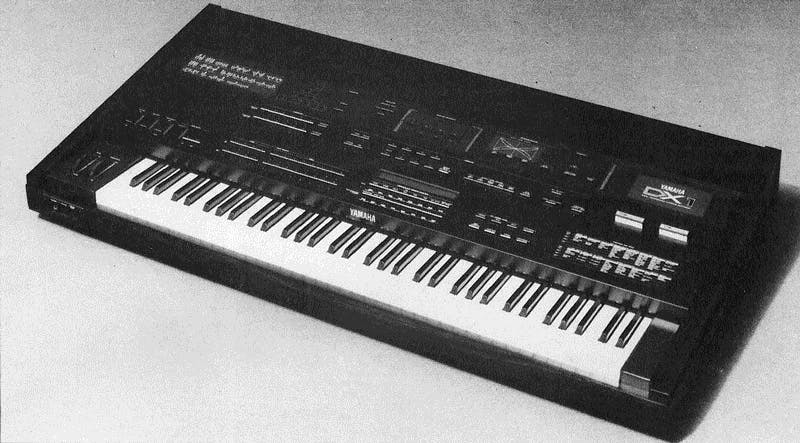 DX1 da Electronic Soundmaker, Ago/Set 1984