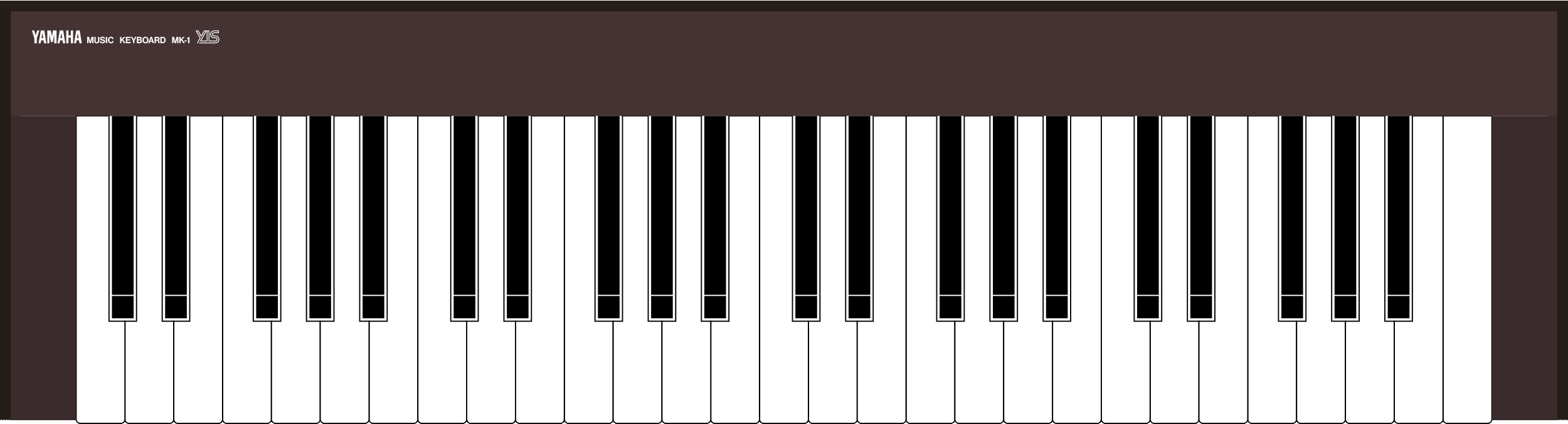 Yamaha YIS music keyboard mk1