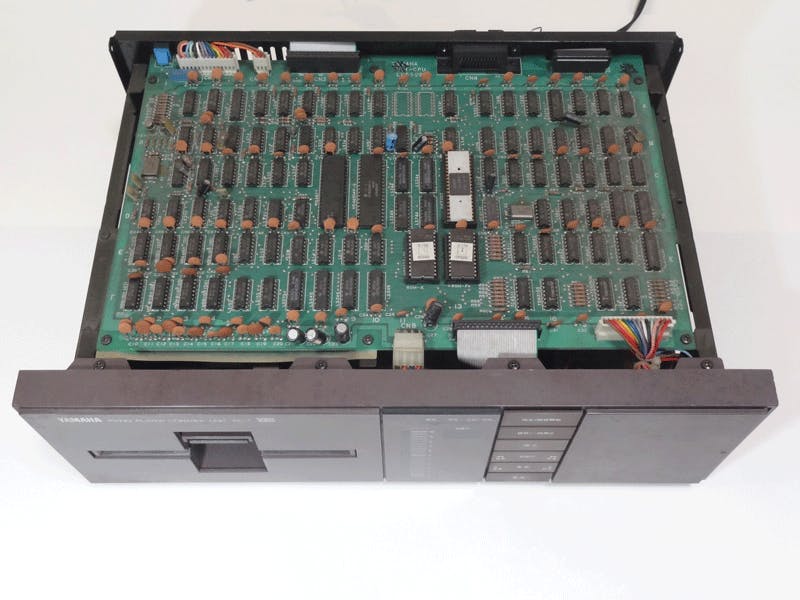 Inside a Yamaha PC1 piano player control unit