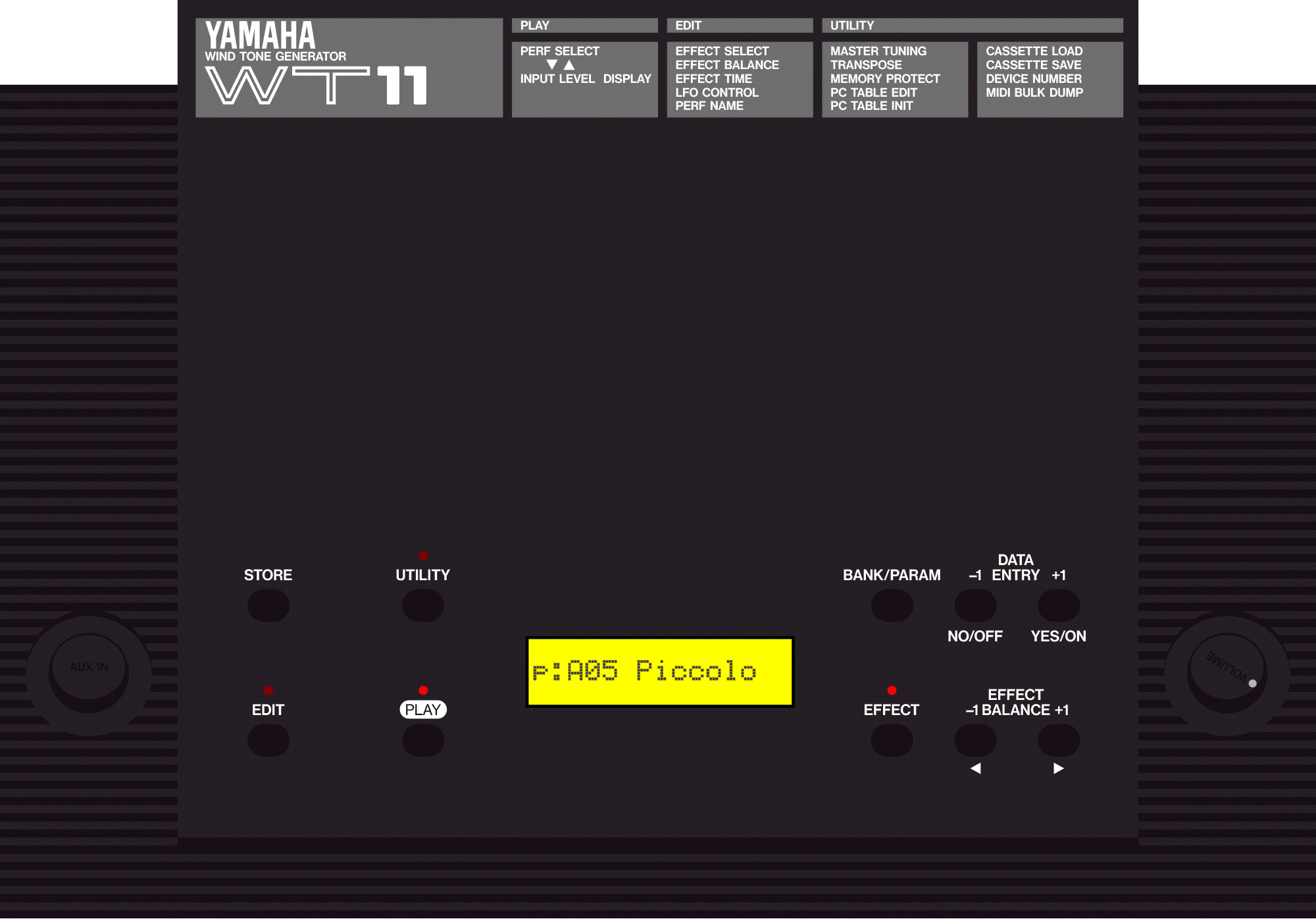 Yamaha WT11 | Synthesizers | Yamaha black boxes online archive