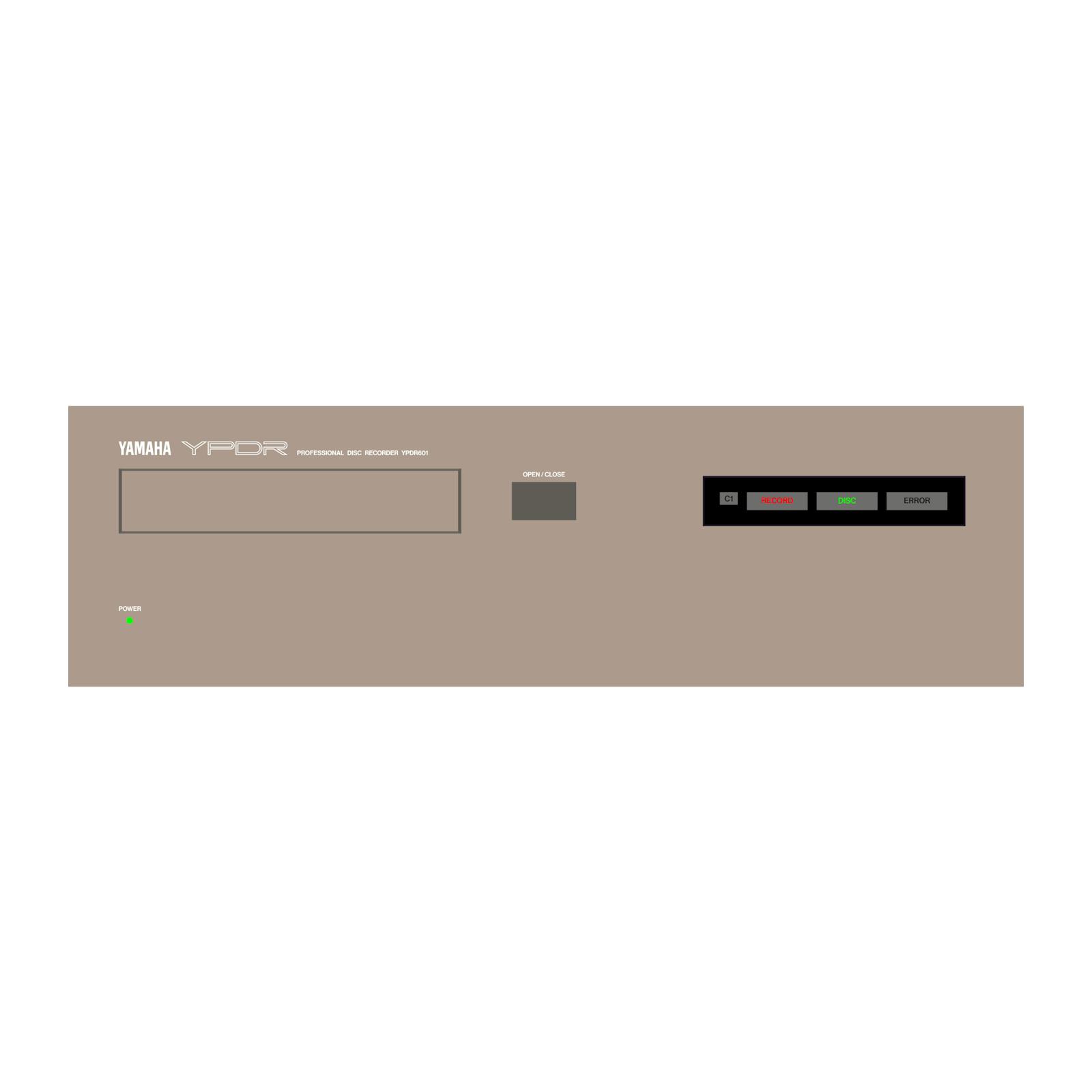 Yamaha YPDR601 | Recorders | Yamaha black boxes online archive Yamaha YPDR601 | Recorders | Yamaha black boxes online archive